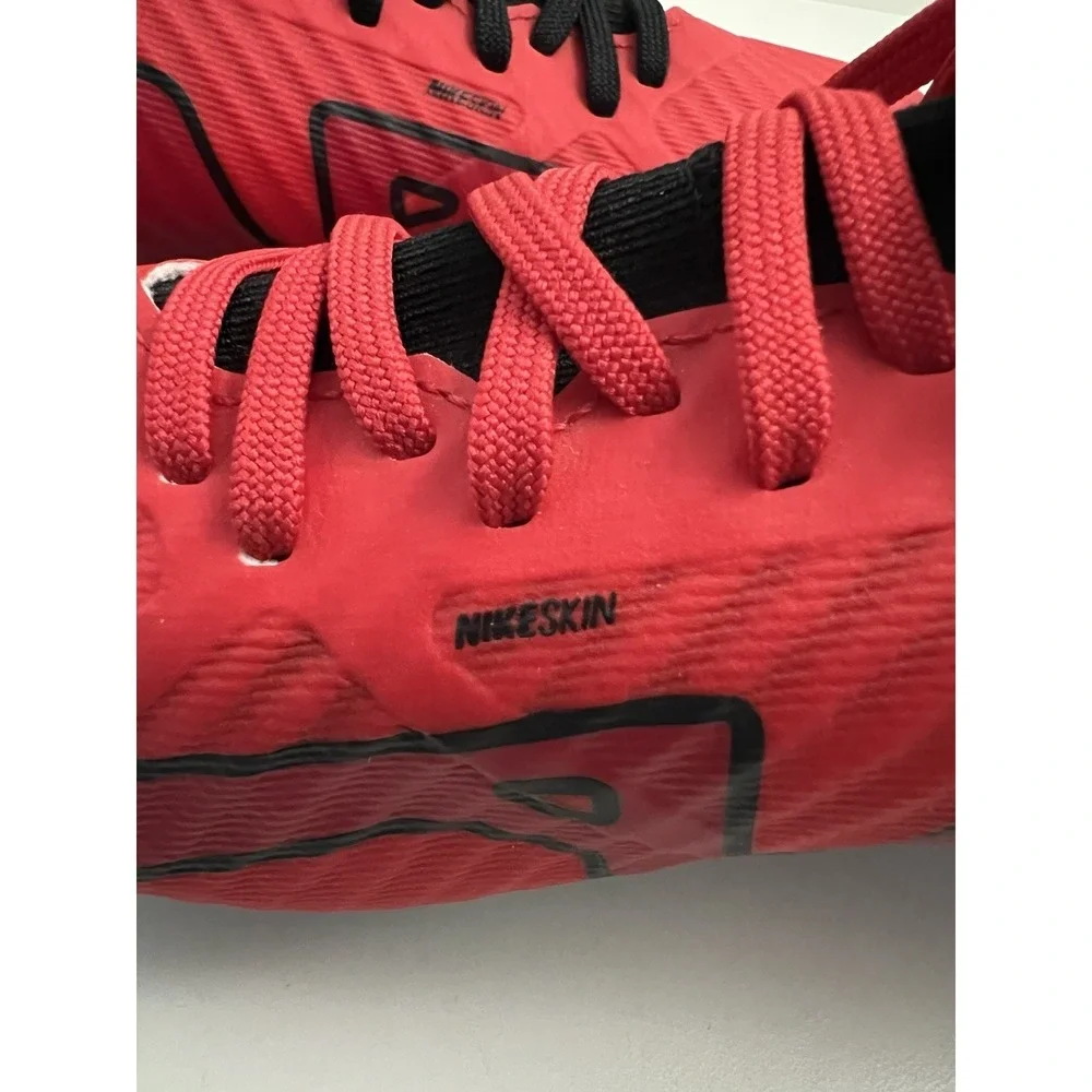 Nike Air Zoom Mercurial Soccer Cleats Sz 6.5 Red DX3346-900 Nike Skin Shoes NEW